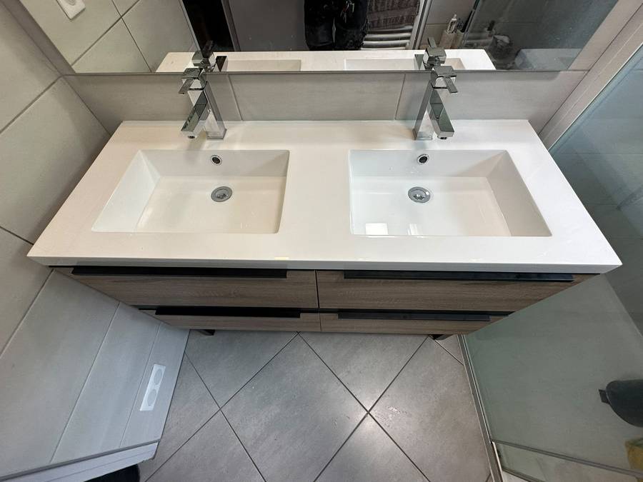 Rénovation complète de salle de bain