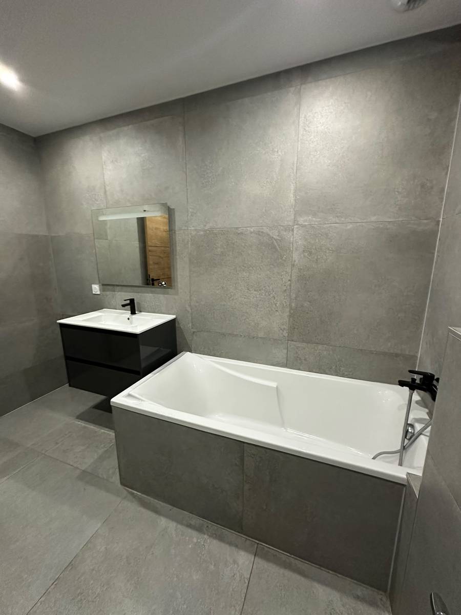 Rénovation complète de salle de bain