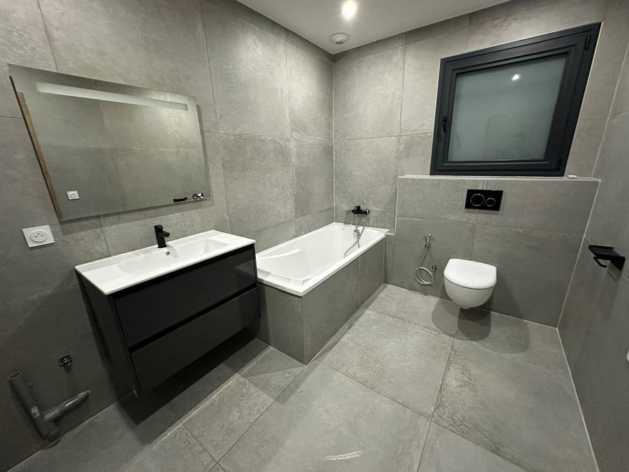 Rénovation complète de salle de bain